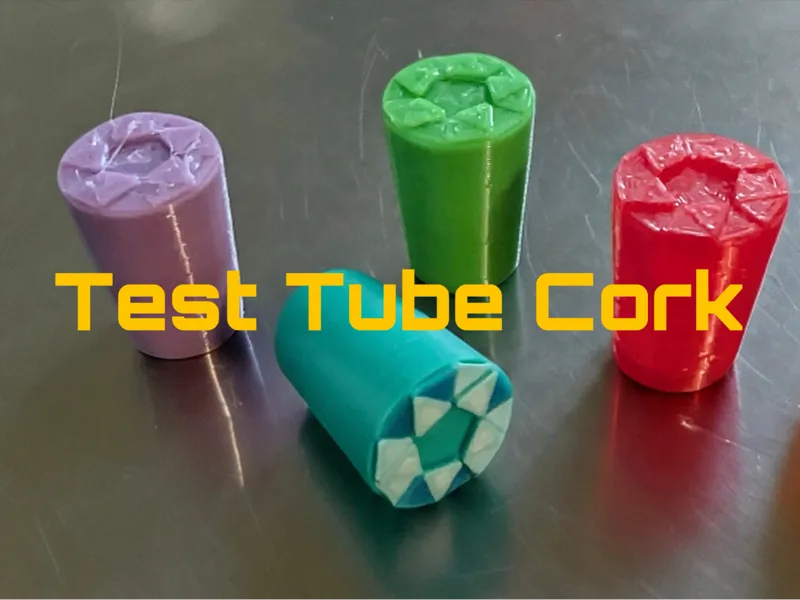 TPU Test Tube Cork