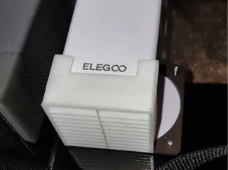 Elegoo mini heater deflector for Saturn 3 Ultra