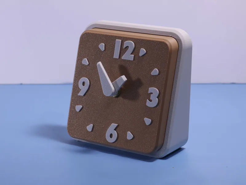 Retro Style Desk Clock