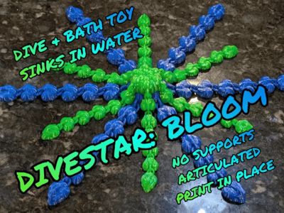 DiveStar: Bloom (Ultimate Pool & Bath Toy)
