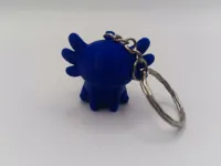 Porte-clés axolotl chibi — photo 2