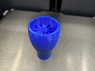 Jet Turbine Engine Print-In-Place