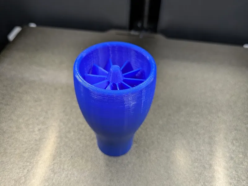 Jet Turbine Engine Print-In-Place