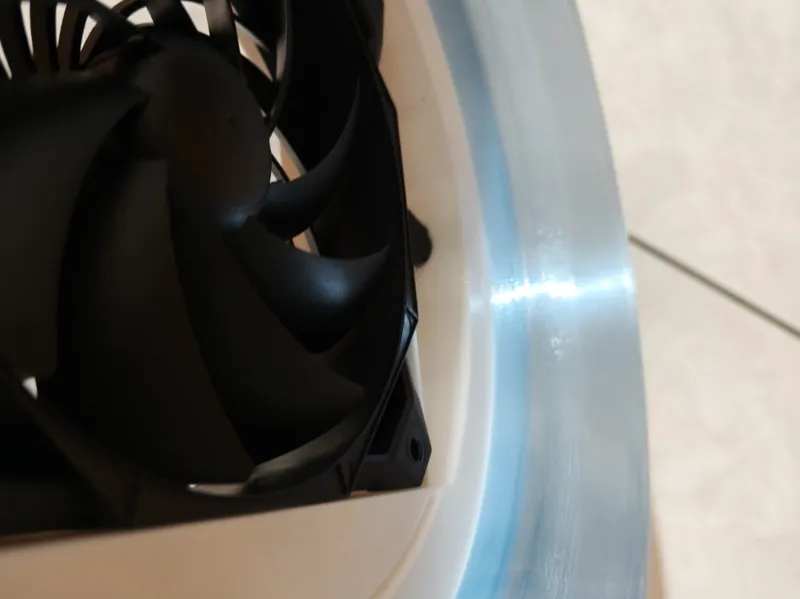 Air filter inlet diameter adapter ring: 20cm to 21