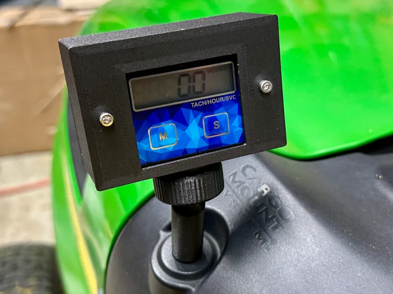John Deere Hour Meter/Tachometer Gauge Mount