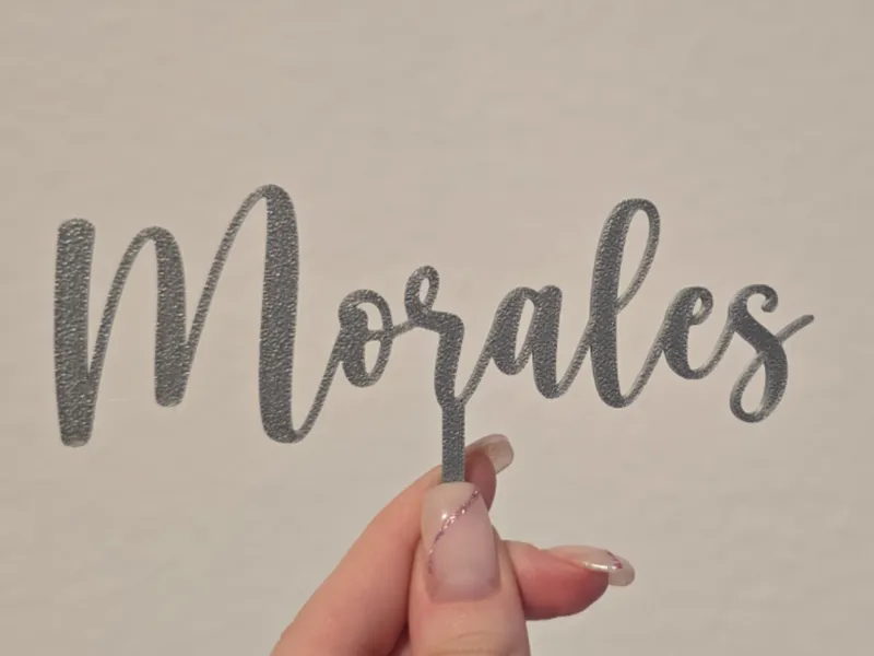 Cake Topper Tortenaufsatz Morales