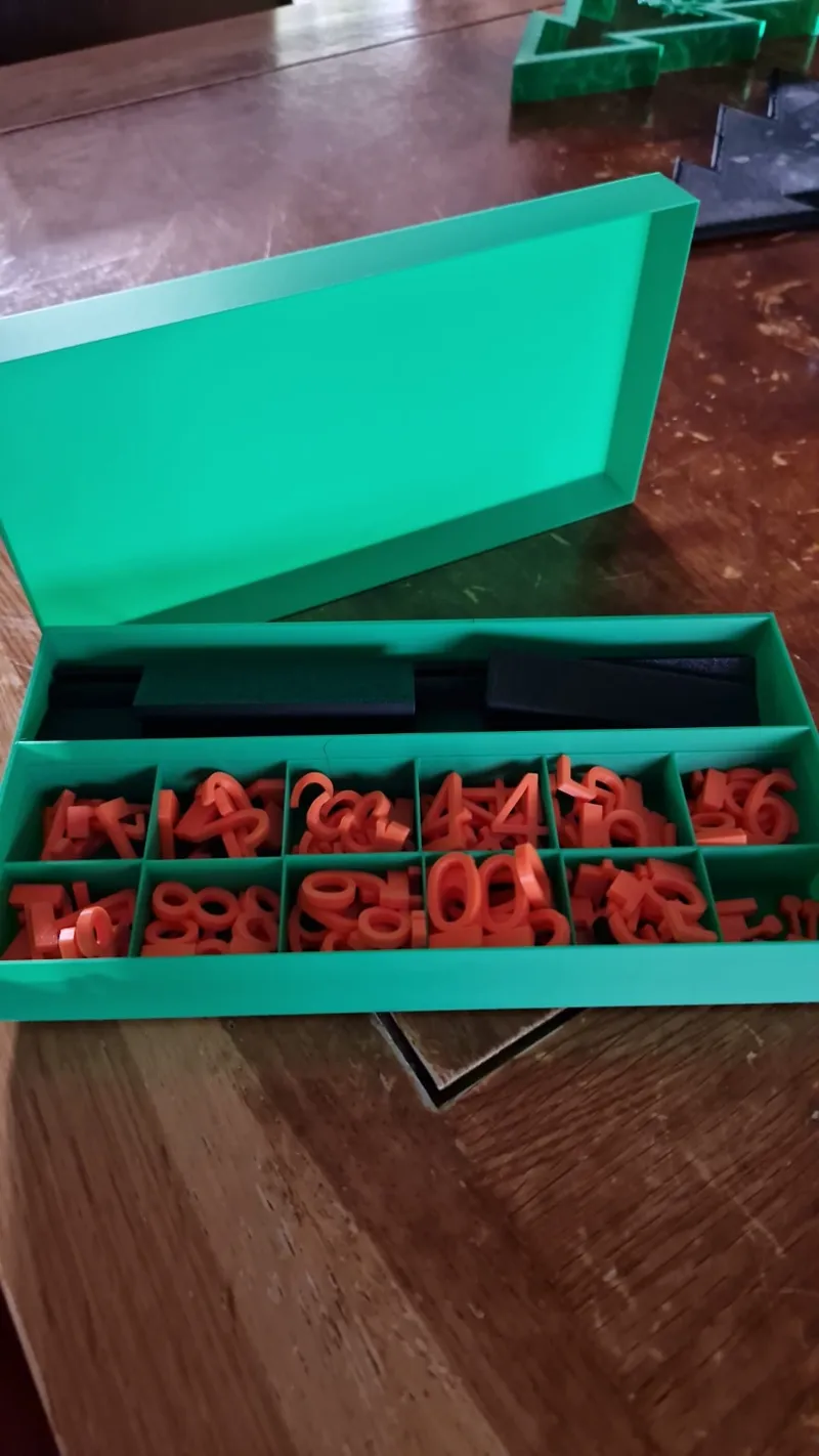 Box For Numbers