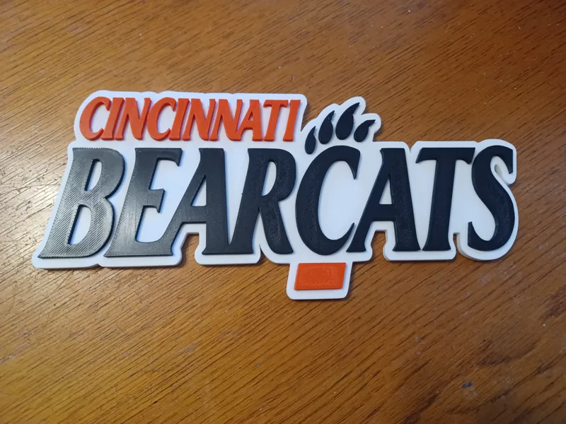 Cincinnati Bearcats Sign/Wall Art