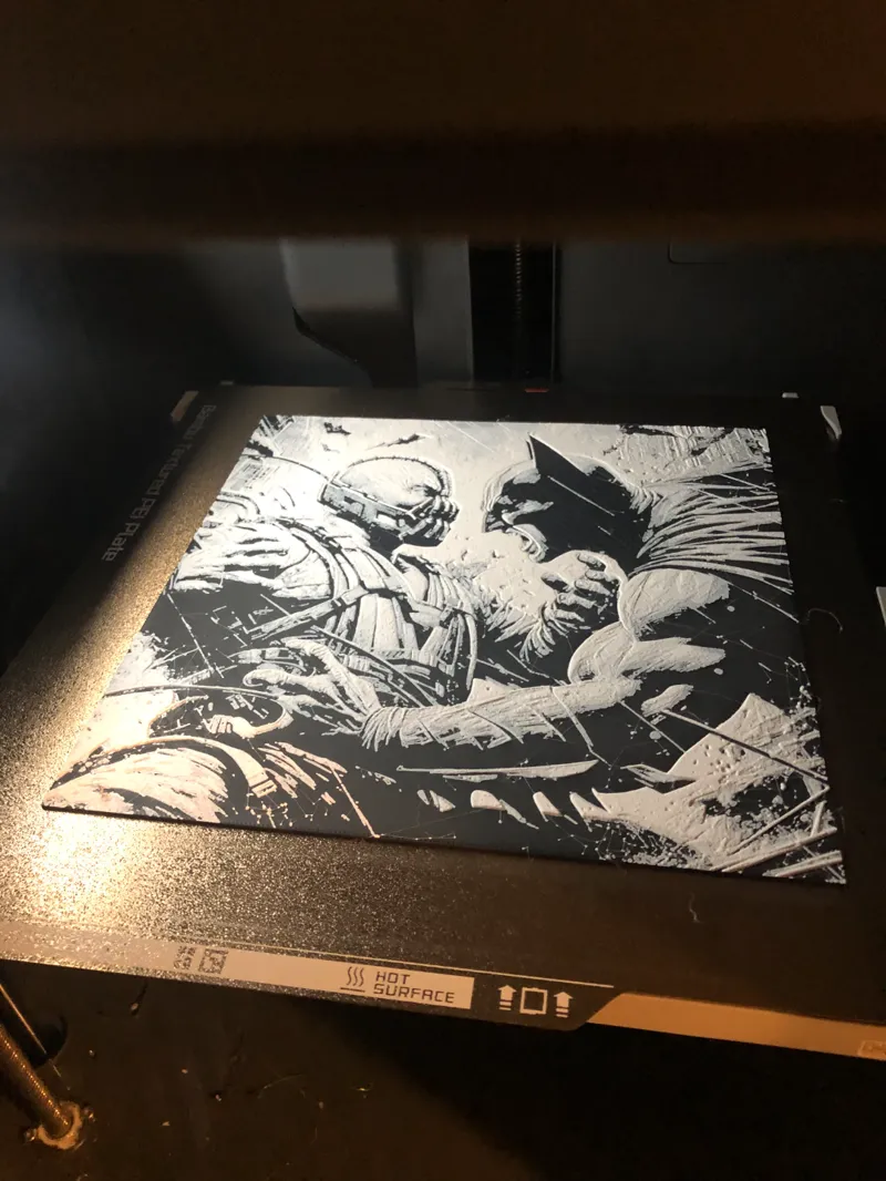 Epic Fight between Batman and Bane "Hueforge"