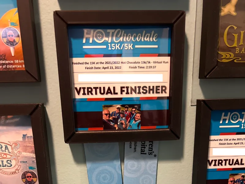 4x4 Picture Frame / Medal Display