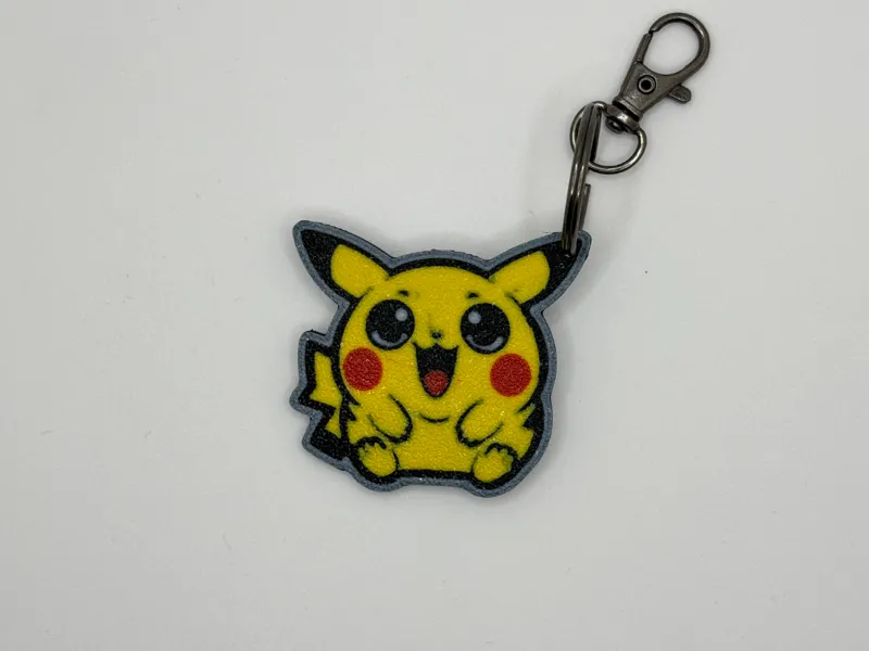 Baby Pikachu Pokemon Keychain 