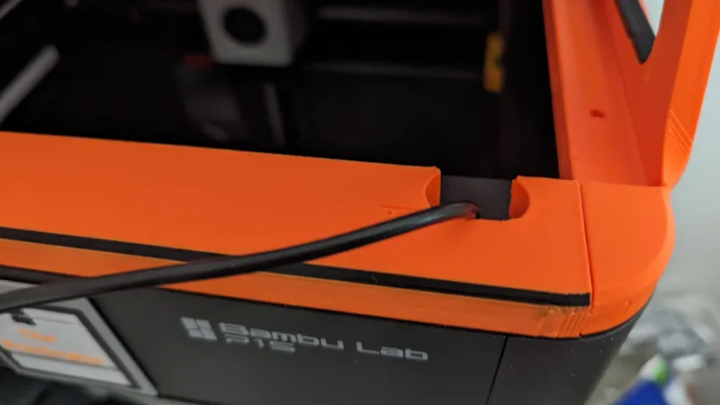 BLV - AMS Riser Front Dash for P1P/S No text, with hole