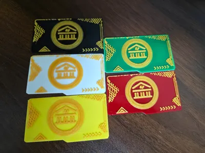 Peaceful Five Vault Cards (NFC)