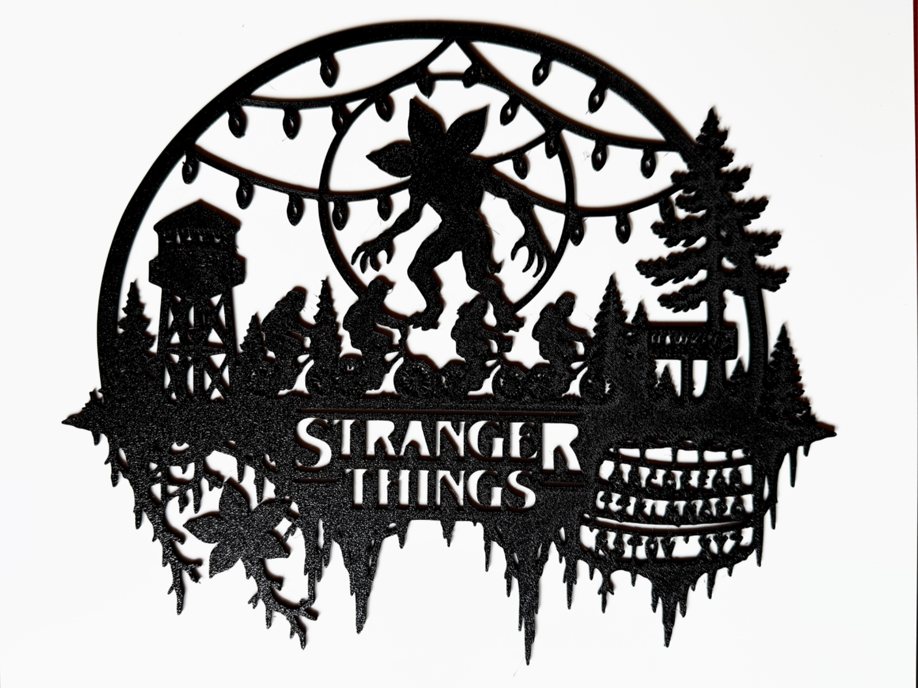 Stranger Things 2D wall decor