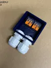 Small junction box 2x413 Wago 2xM16 Glands Snaplid Button