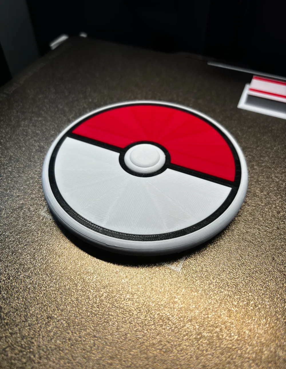Pokeball Disc Golf Mini Marker By SENTNTTOILET MakerWorld pokeball-disc-golf-mini-marker-by-sentnttoilet-makerworld