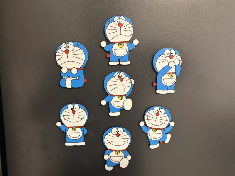 5色Five Colour哆啦A梦Doraemon冰箱贴（需要AMS）
