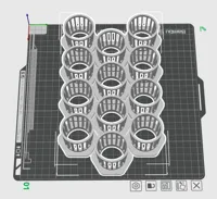 0.2mm layer, 2 walls, 15% infill