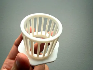 Hex Corm Cup Holder–Tessellating Cage for 3oz Pots