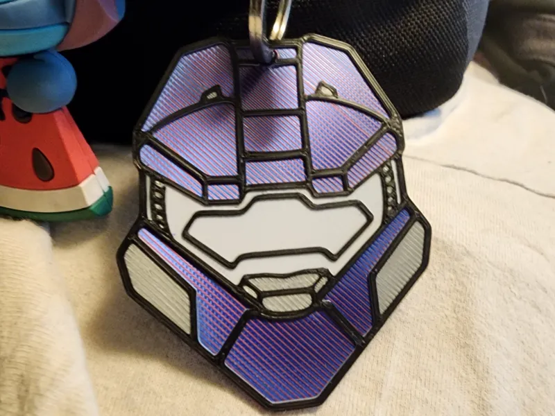 Master Chief Helmet Keychain