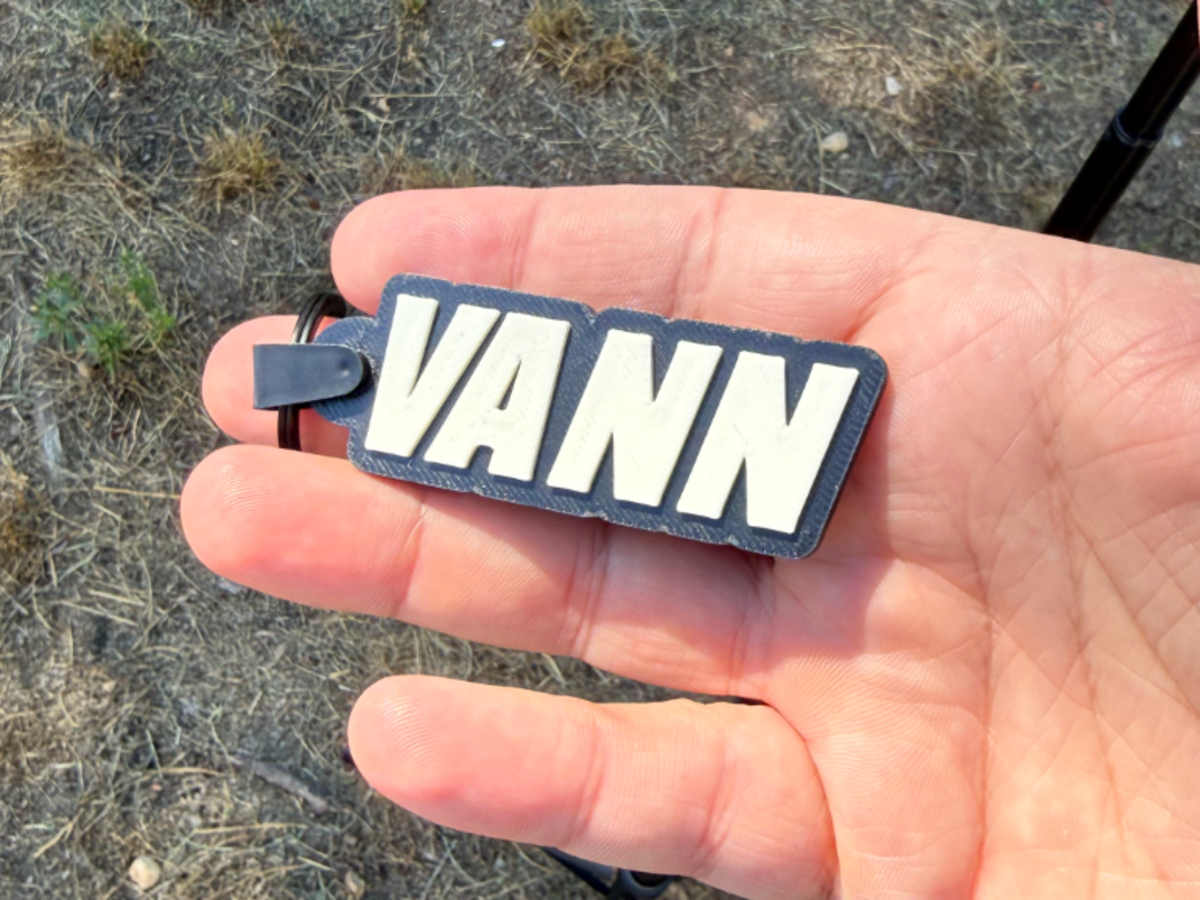 Parametric Name Keychain Generator - NO MODELING!!