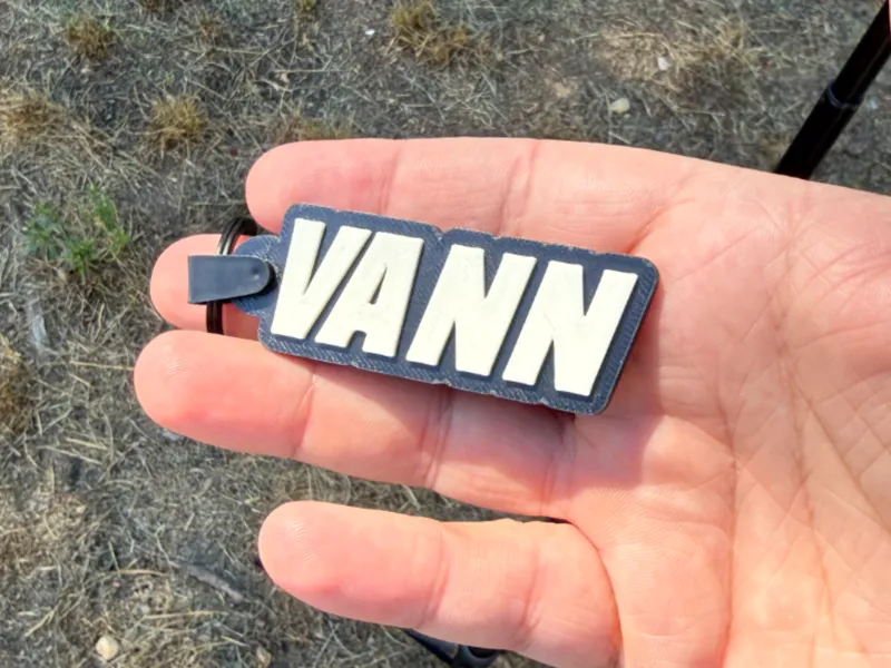 Parametric Name Keychain Generator - NO MODELING!!