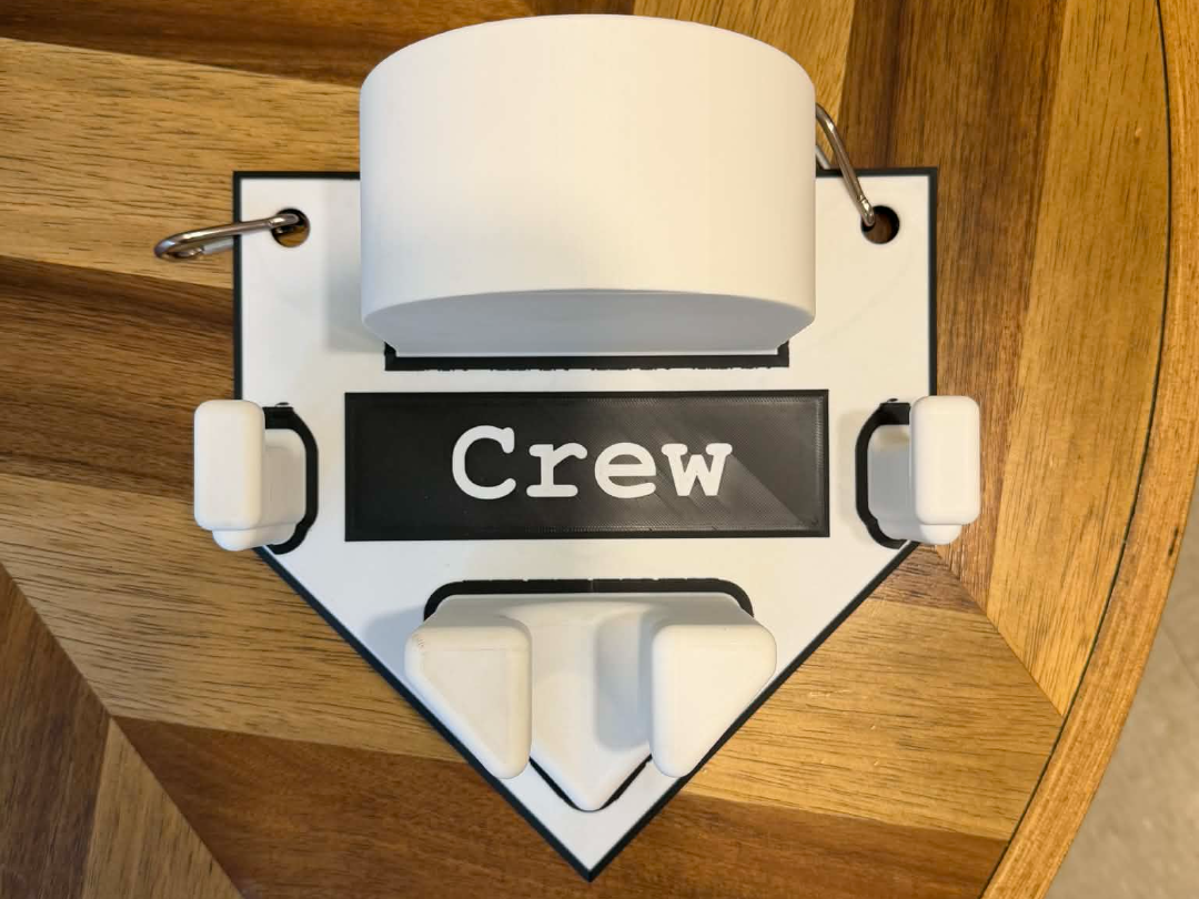 Baseball / Softball Dugout Equipment Organizer