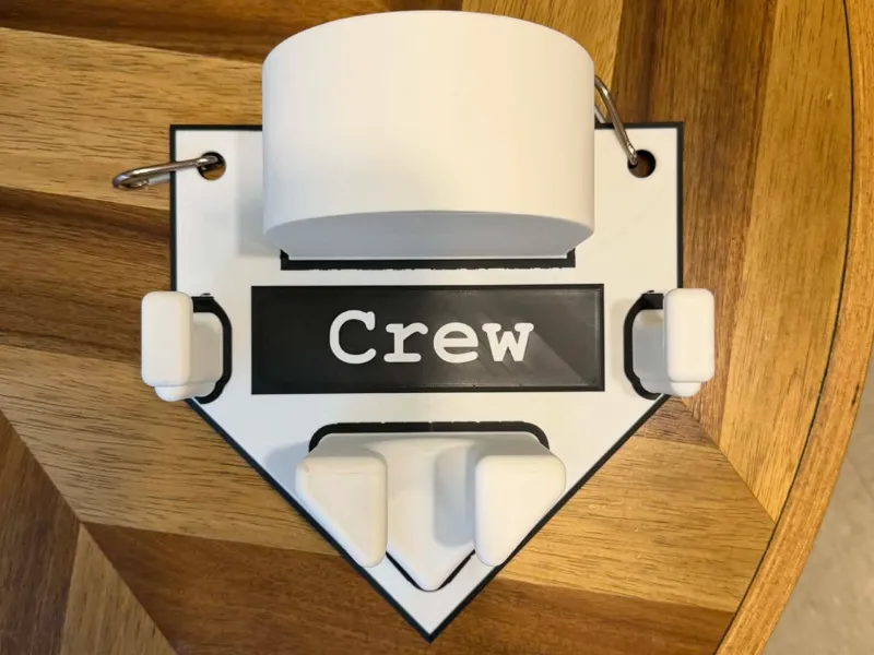 Baseball / Softball Dugout Equipment Organizer