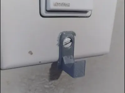 hanger on light switch plate