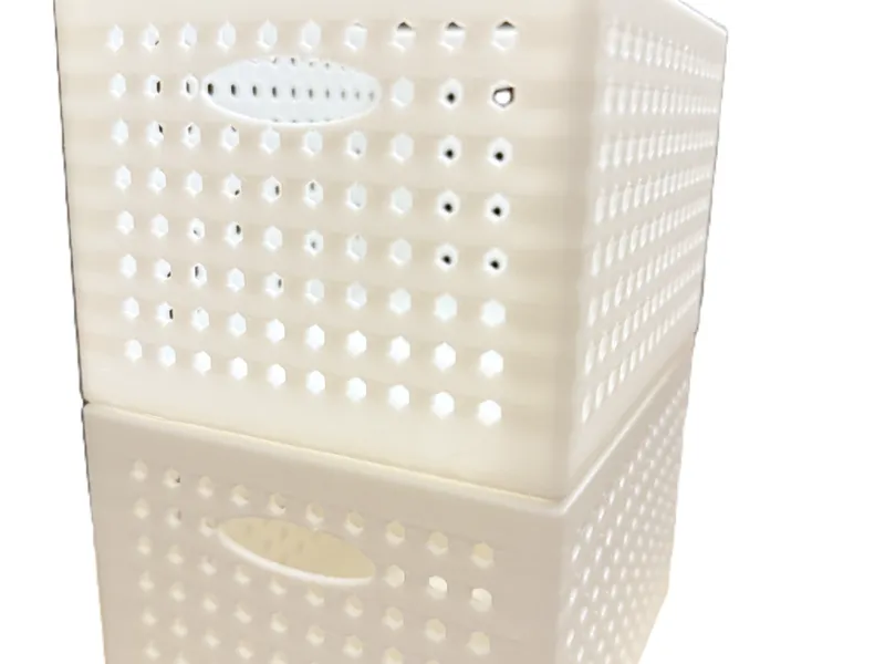 Stackable storage basket