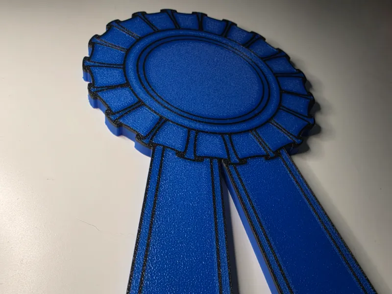Blue Ribbon 3d model