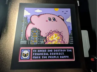 Kirby makes people happy