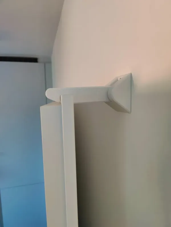 Cale-porte fixe murale