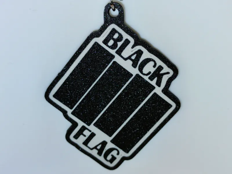 Black Flag Keychain