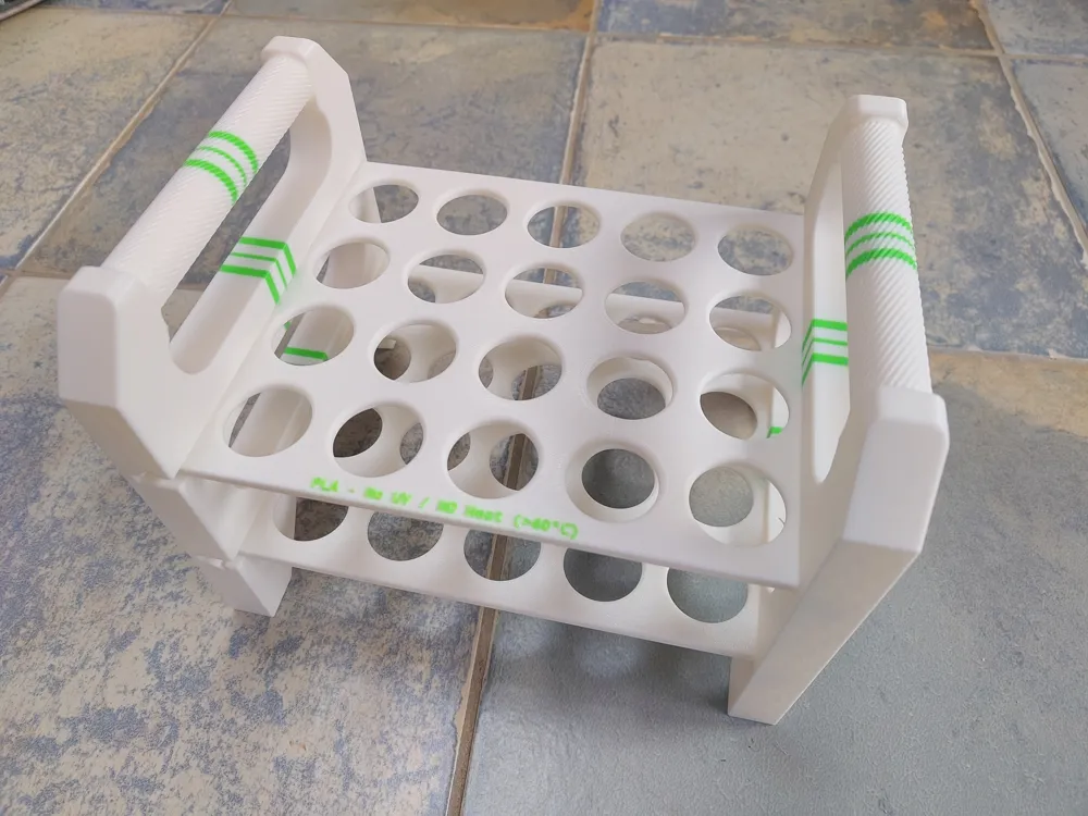 Falcon Tube Rack 20x 50ml - Free 3D Print Model - MakerWorld
