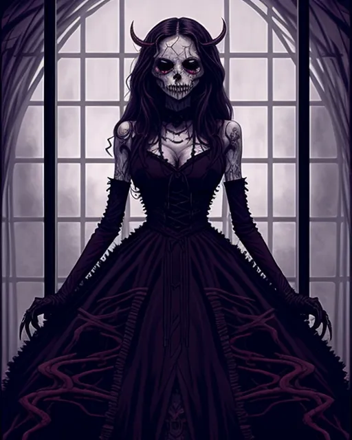 Demon Woman Hueforge