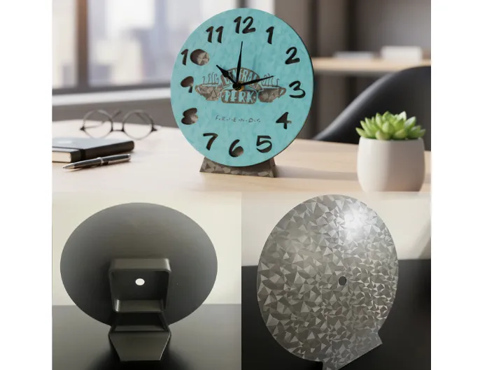 Support pour horloge de bureau cadran 170mm