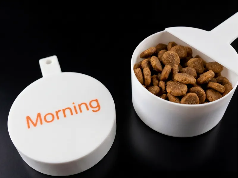 Dog Food Scoops-Afternoon/Morning 