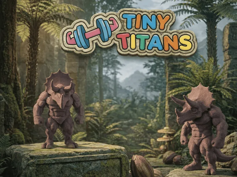 Triceratops - Tiny Titans - Jurassic Collection