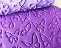 Rouleau texturé motif papillons — photo 3