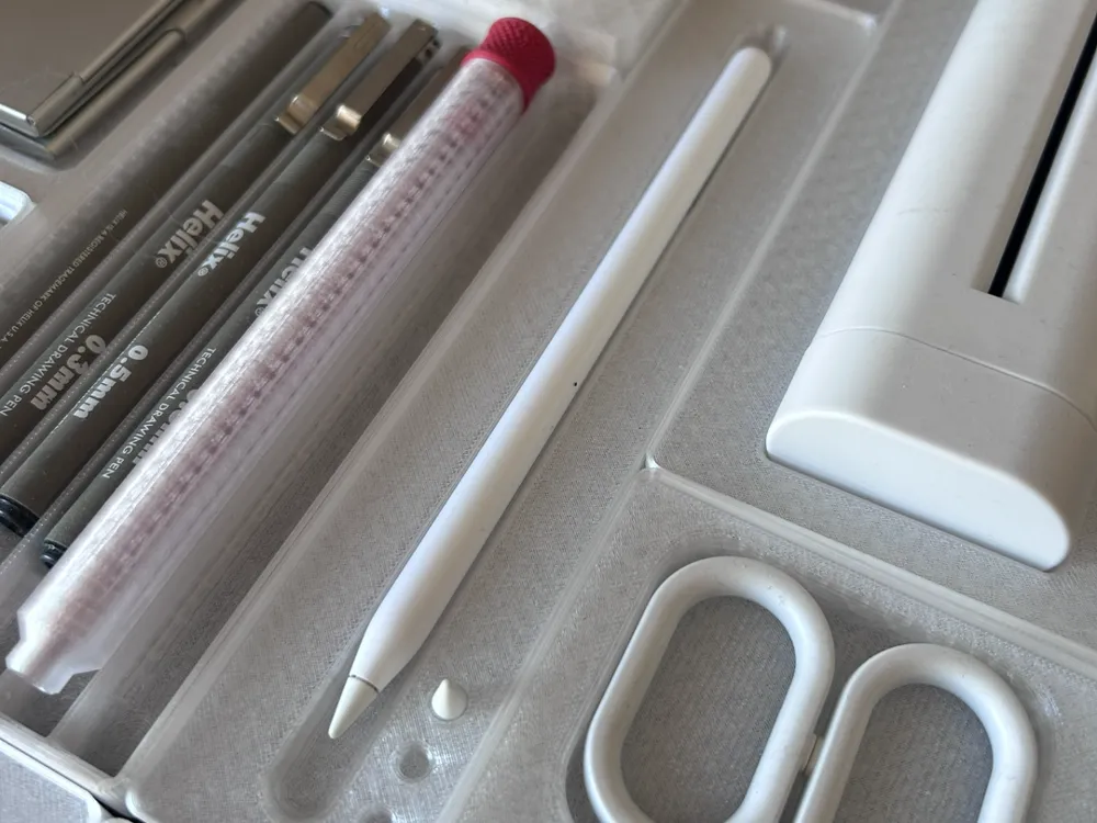 Gridfinity Apple Pencil by schuylab MakerWorld: Download Free 3D Models