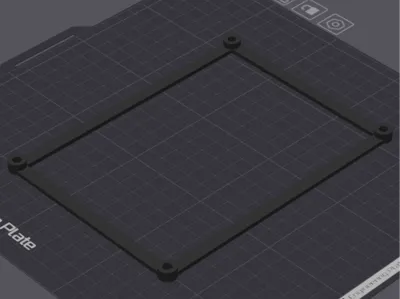 Waveshare 7" frame