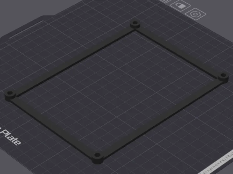 Waveshare 7" frame