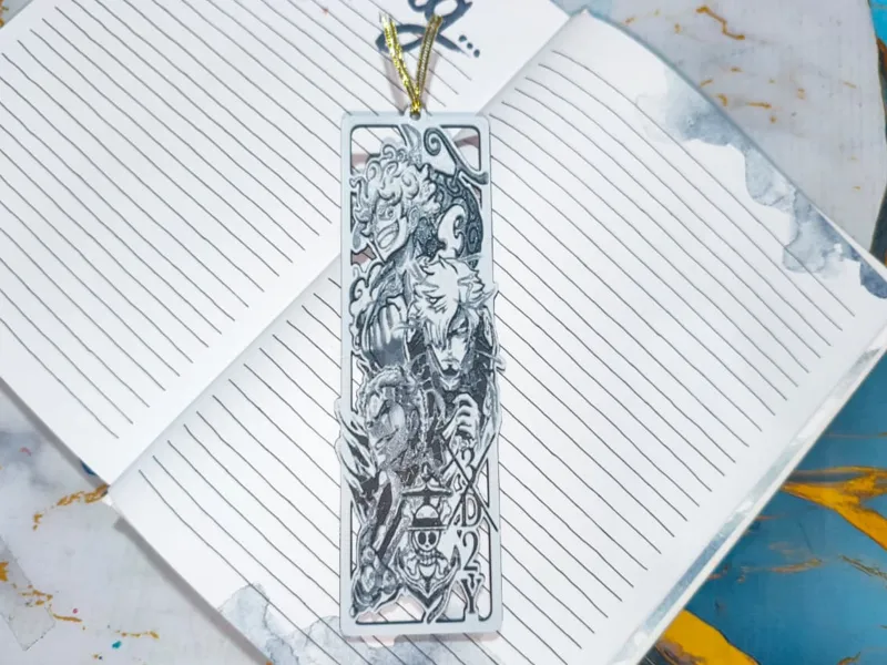 One Piece - Luffy Sanji Zoro Cutout Bookmark