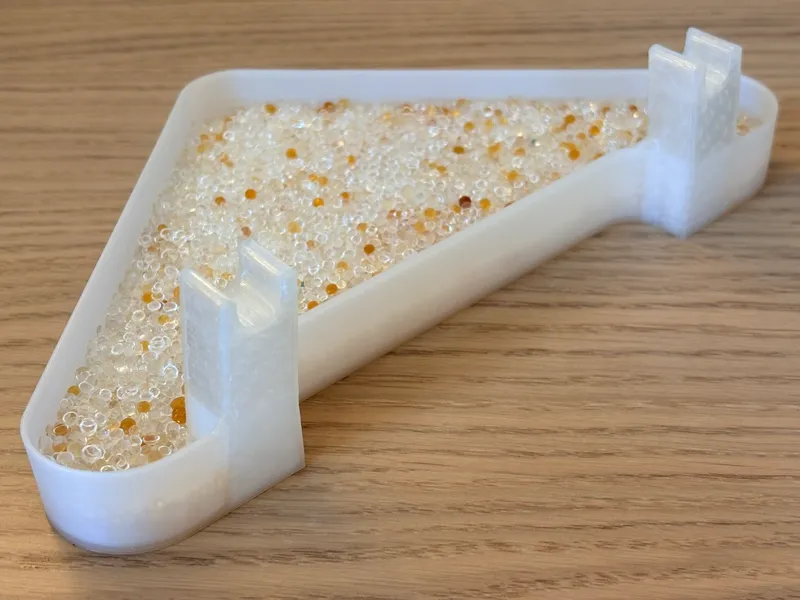 Samla Silica tray with spool holder