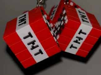 TNT Portachiavi - Minecraft