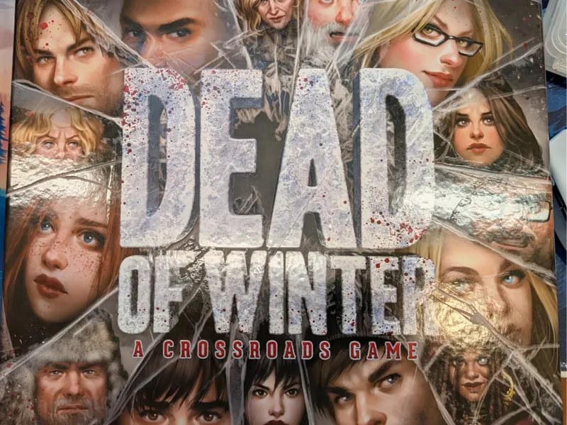 Dead of Winter Board Game Insert