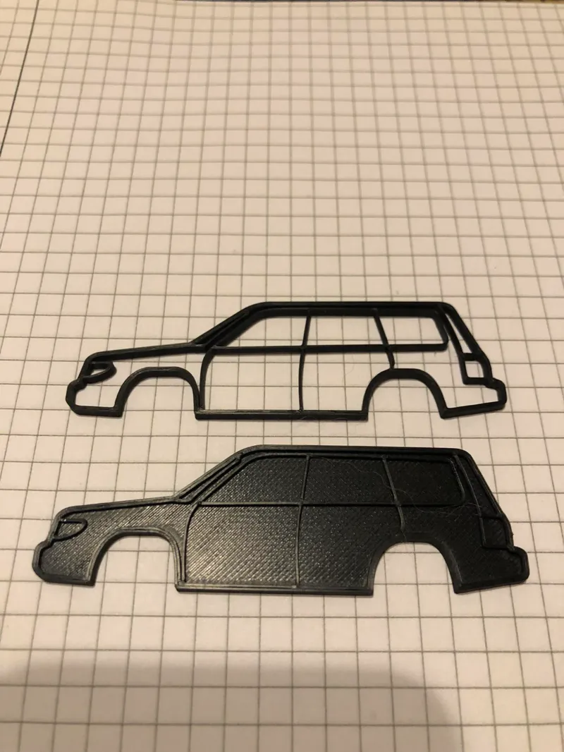 Subaru Forester SF keyring