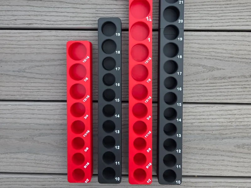 Milwaukee 1/2" Drive Socket Gridfinity Trays