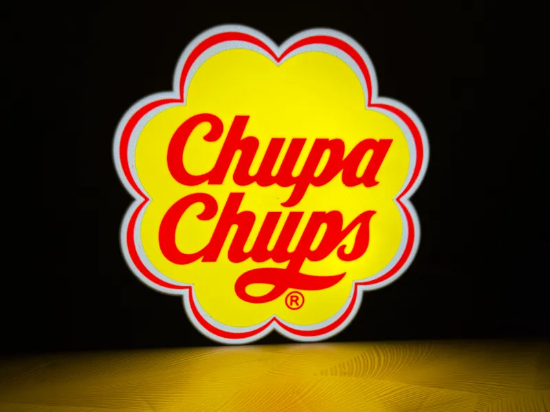 Chupa Chups Lightbox Deco Model